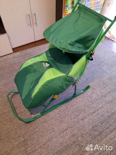 Детские санки коляска бу