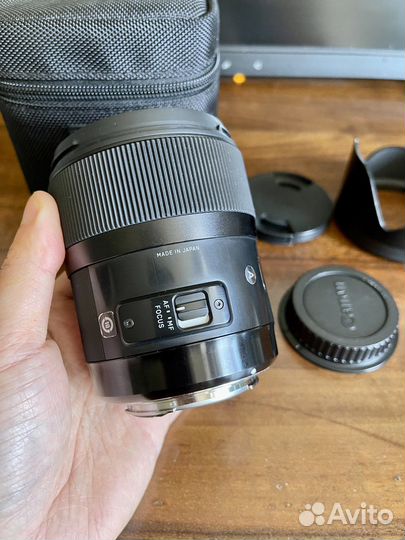 Объектив Sigma 35mm f1.4 Art Canon FE в идеале