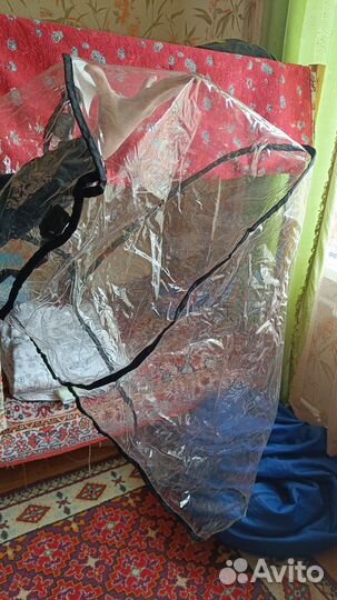 Дождевик на прогулочную коляску