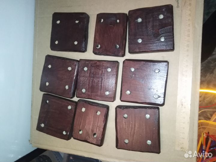 Дженга, экскаватор, рамка, подставки, деревянные