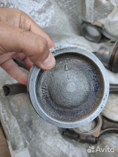 Поршня и шатуны G6CU Sorento 3.5, Carnival,Sedona