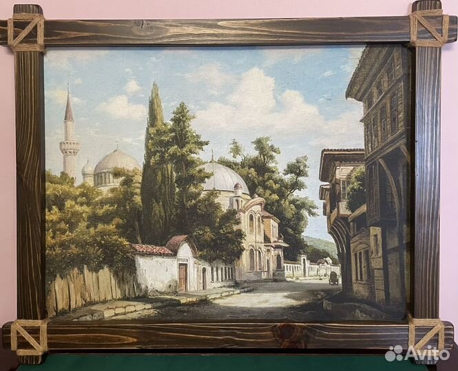 Картина маслом на холсте большая