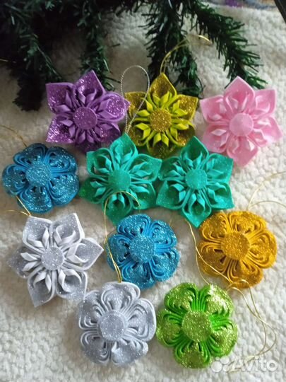 Новогодние игрушки ручной работы