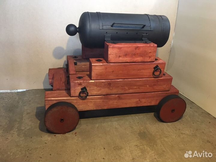 Мангал пушка