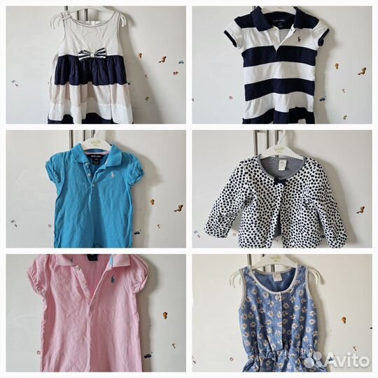 Одежда для девочки 2-3 года пакетом