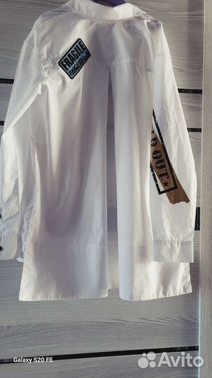 Рубашка gulliver 140.Оверсайс + юбка