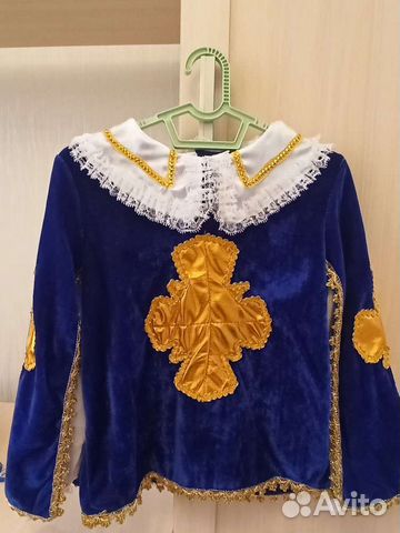 Карнавальный костюм мушкетера 110-116