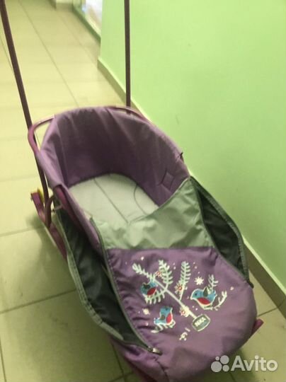 Санки с колесами