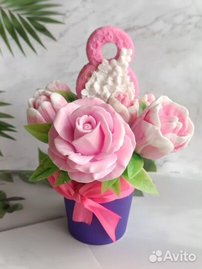 Мыльные букеты