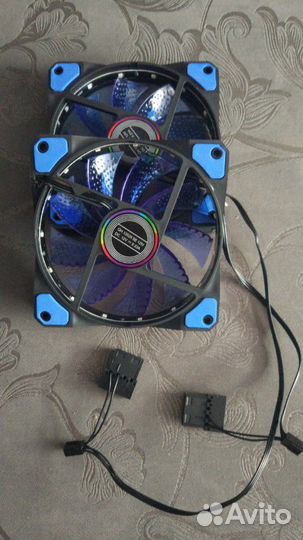 Вентилятор 120 корпусной с подсветкой