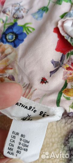 Платье для девочки hm 92 98