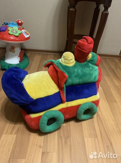 Мягкая игрушка паровоз