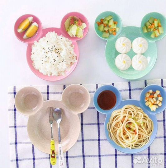 Детская тарелка миккимаус