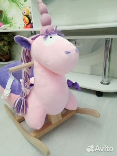 Качалка единорог