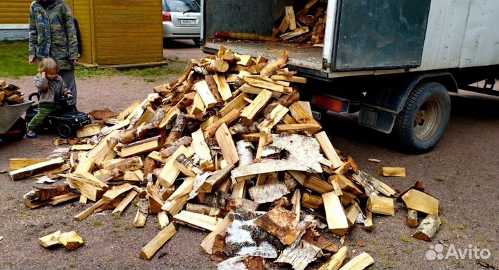 Дрова колотые от 1 куба