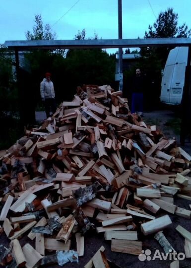 Дрова Береза с доставкой в Выборге