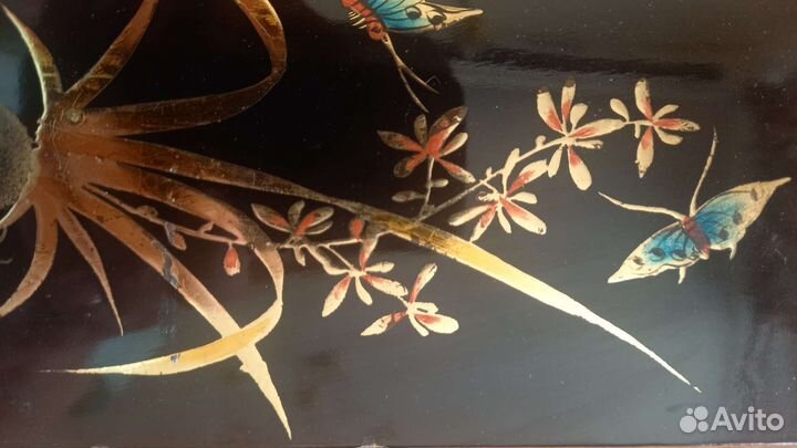 Панно. Лак, перламутр, Вьетнам