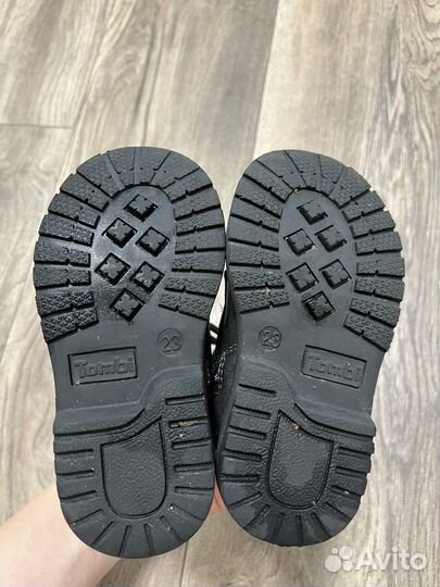 Ботинки демисезонные для мальчика 23