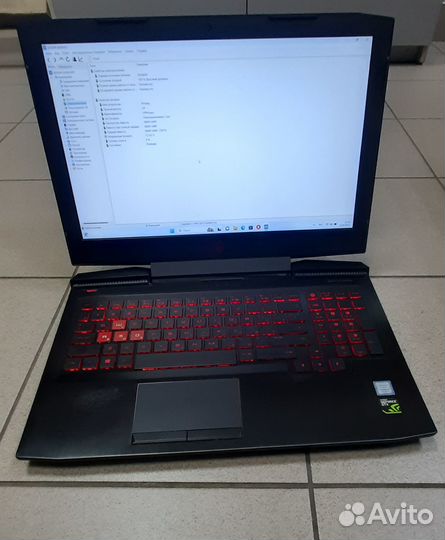 Игровой ноутбук HP Omen intel core i7