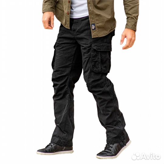 63156 Брюки M65 Casual Cargo черный