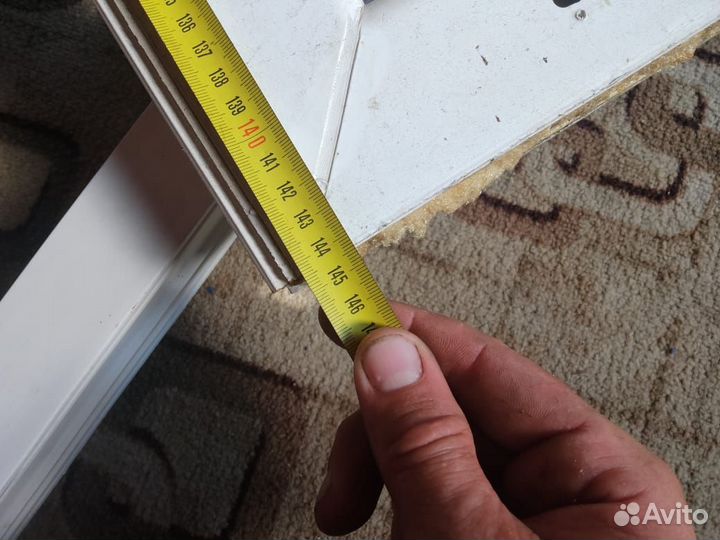 Балконный блок с дверью бу