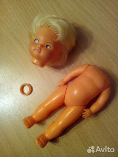 Советская кукла на реставрацию