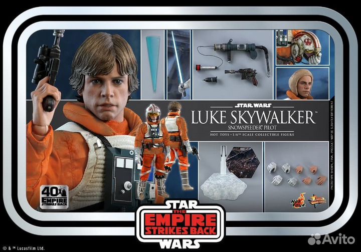 Hot toys Luke Skywalker Snowspeeder Pilot в наличи