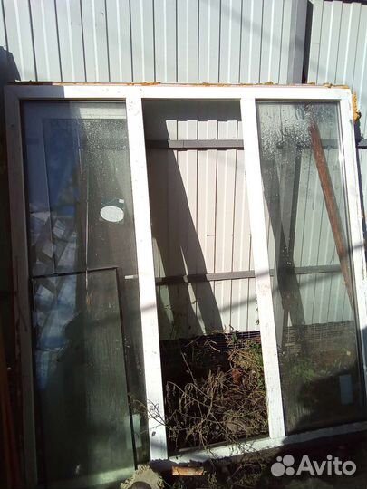 Окна пластиковые бу и балконные двери