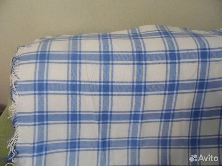 Плед каро 140х180 см