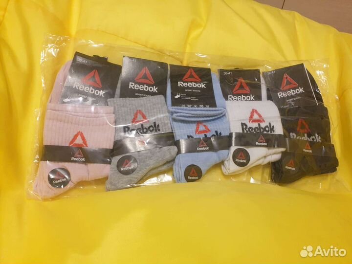 Мужские и женские носки reebok, adidas
