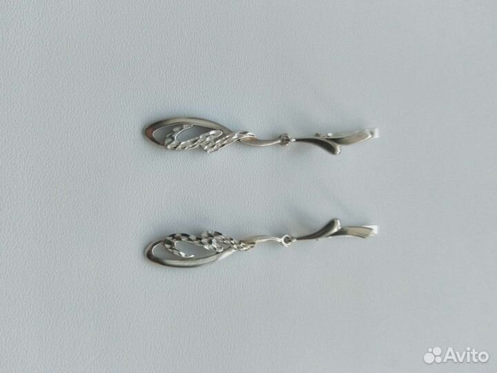 Серебряные серьги