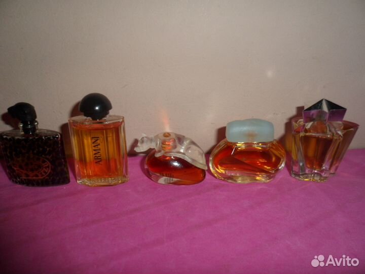 Винтажные духи Yvan a Marzia/Mugler/Knowing/Armani