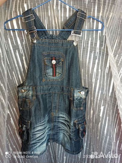 Сарафан джинсовый