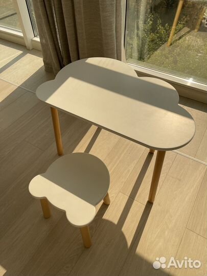 Детский Стол-облачко и стул