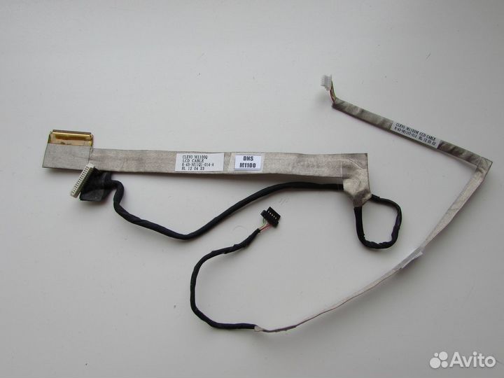 Шлейфы матрицы и веб камеры ноутбука “DNS M1100