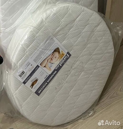 Матрас для круглой кроватки