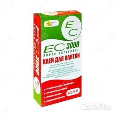 Клей для плитки ес3000