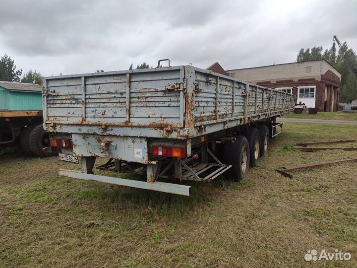 Полуприцеп бортовой МАЗ 9758-043, 2006