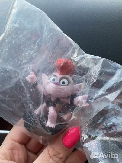 Игрушка топпер Тролли новая