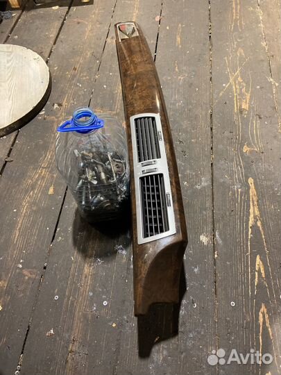 Накладка декоративная на торпеду bmw е65