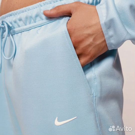 Костюм nike tech fleece nocta голубой