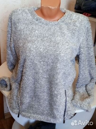 Джемпер меховой размер 46