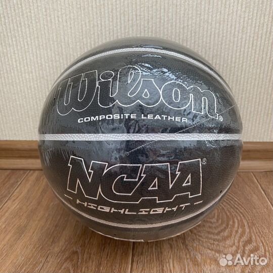 Баскетбольный мяч wilson ncaa highlight grey