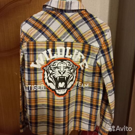 Рубашка для мальчика 110 - 116 р