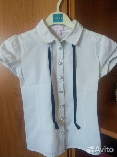 Блузка, рубашка школьная