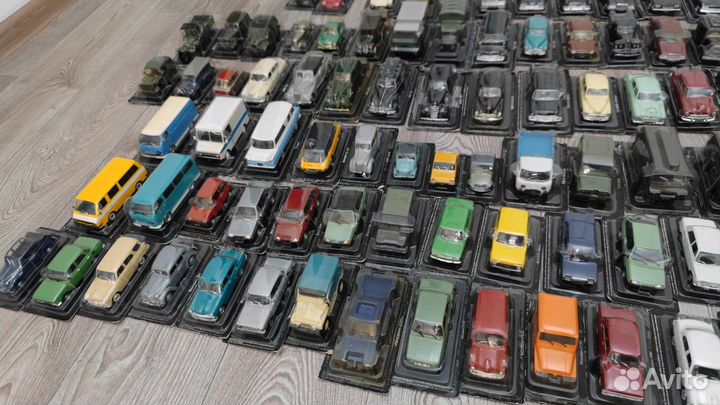 Автолегенды СССР + журналы (модели 1/43)