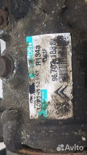 Компрессор кондиционера Peugeot Partner