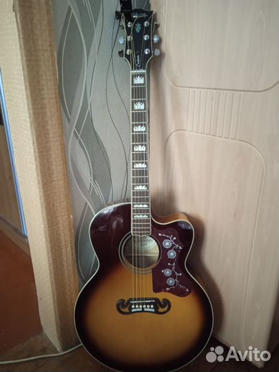 Транс Акустическая гитара, Gibson ''(новая)