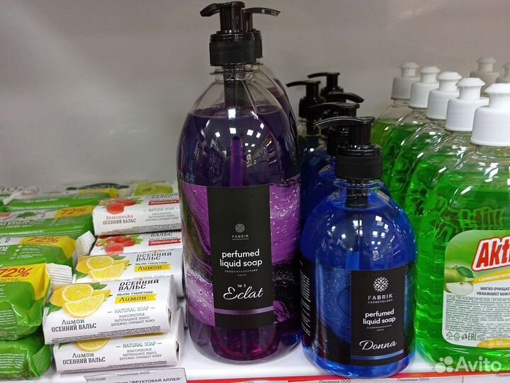 Мыло жидкое парфюмированное 1л