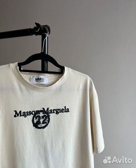 Футболка Maison Margiela Белая Oversize